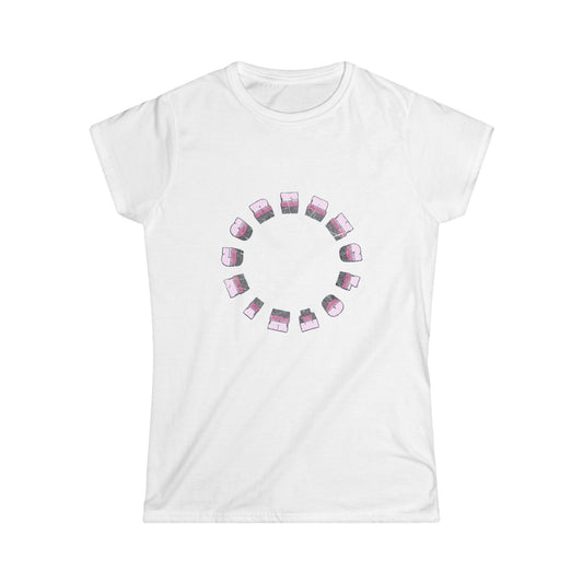 Crystal Moonstone Circle Women's Tee