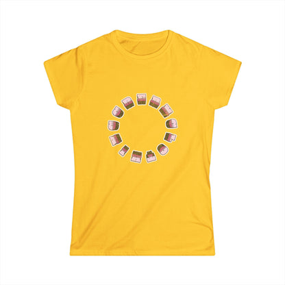 Crystal Moonstone Circle Women's Tee
