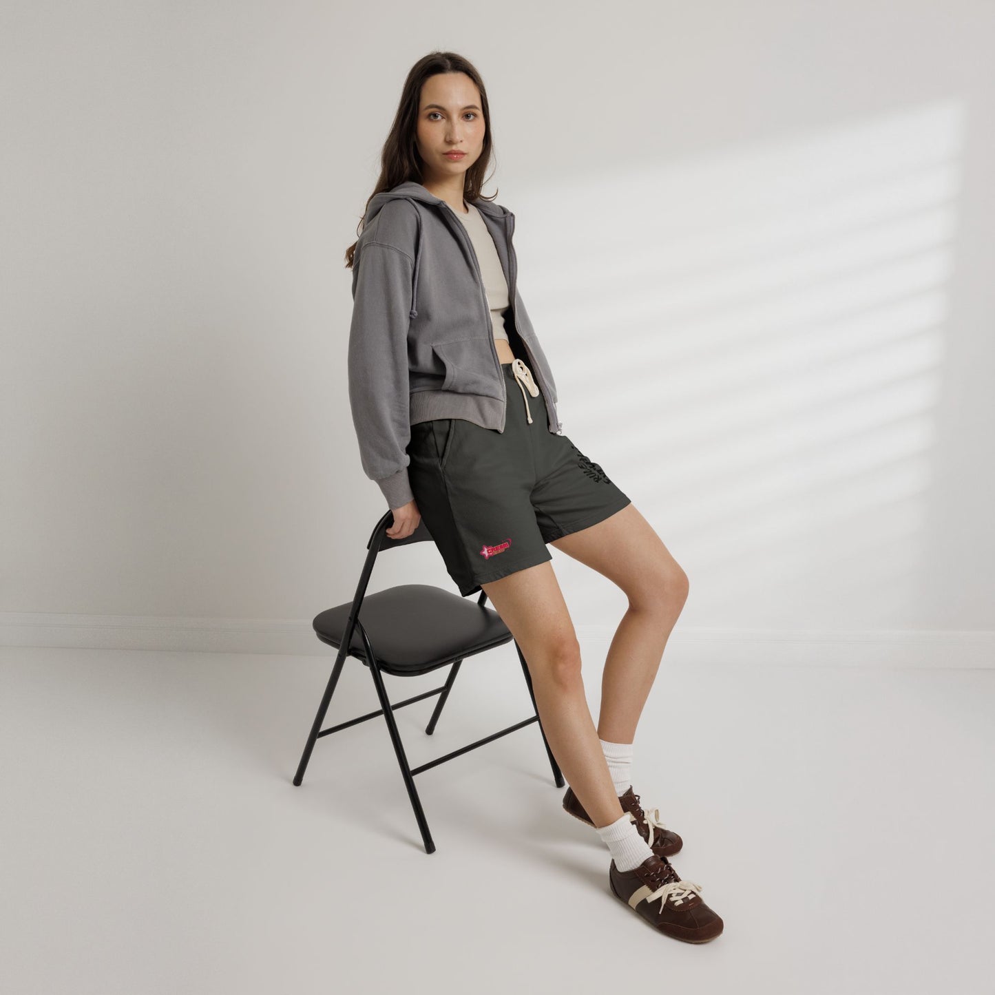 "Statement" Fleece Sweat Shorts