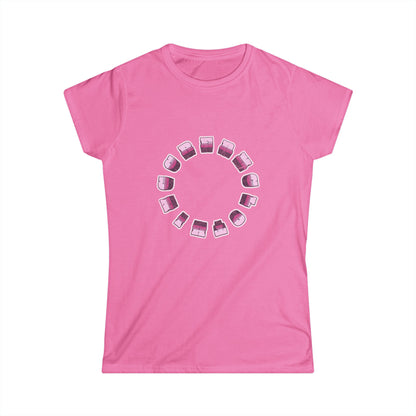 Crystal Moonstone Circle Women's Tee