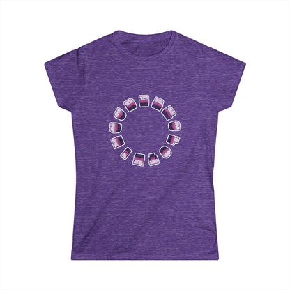 Crystal Moonstone Circle Women's Tee