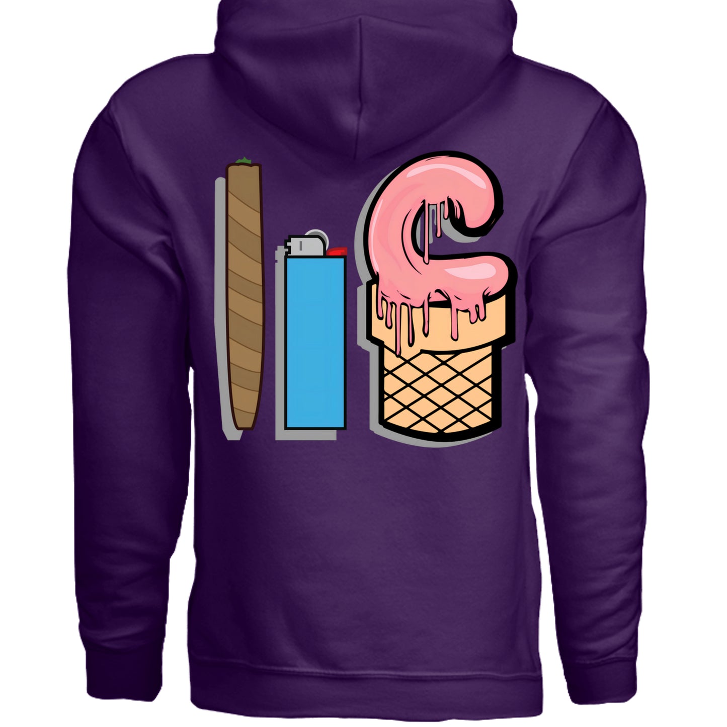 PURPLE - G185 - BACK